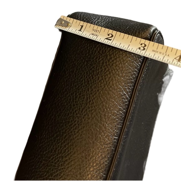 India Hicks The Lady P Bag Crossbody Purse Black Leather Bag Designer - Picture 14 of 15